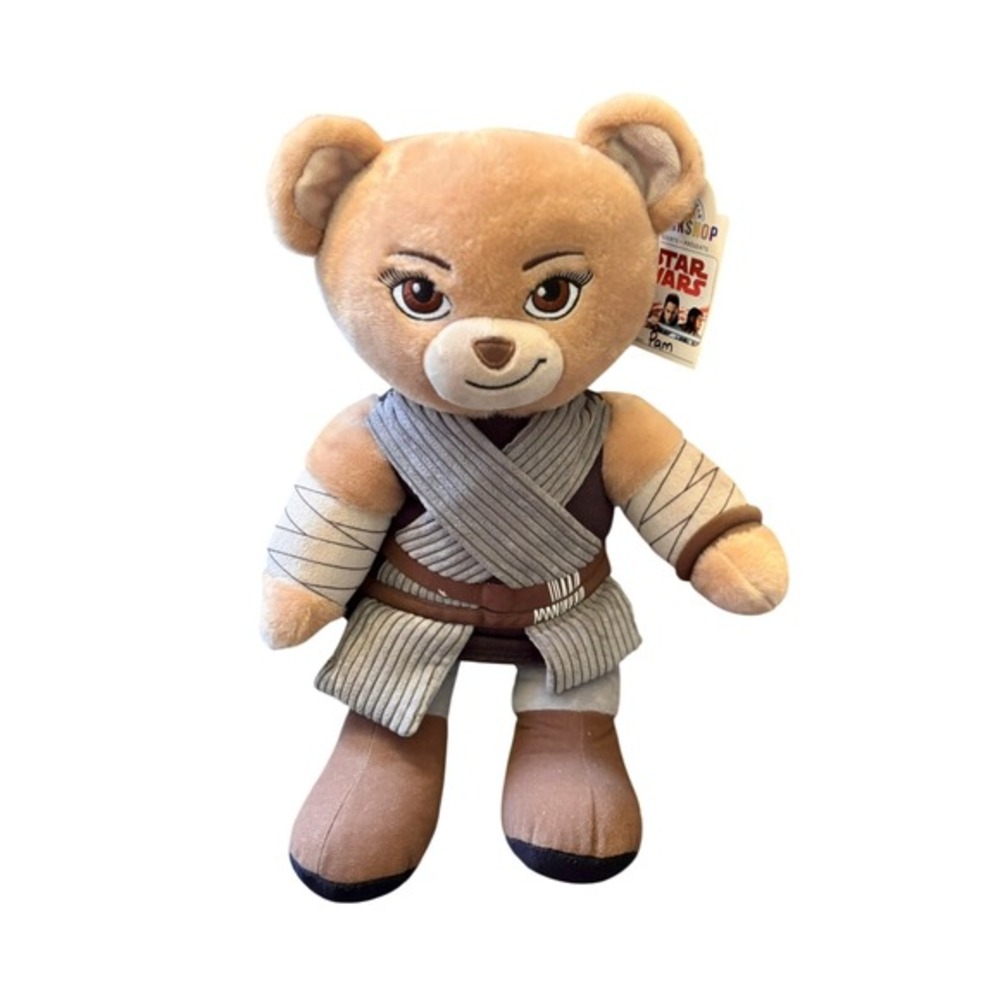 Build-A-Bear Star Wars Rey Plush Bear‎ Stuffed Animal NWT Disney Jedi   025137